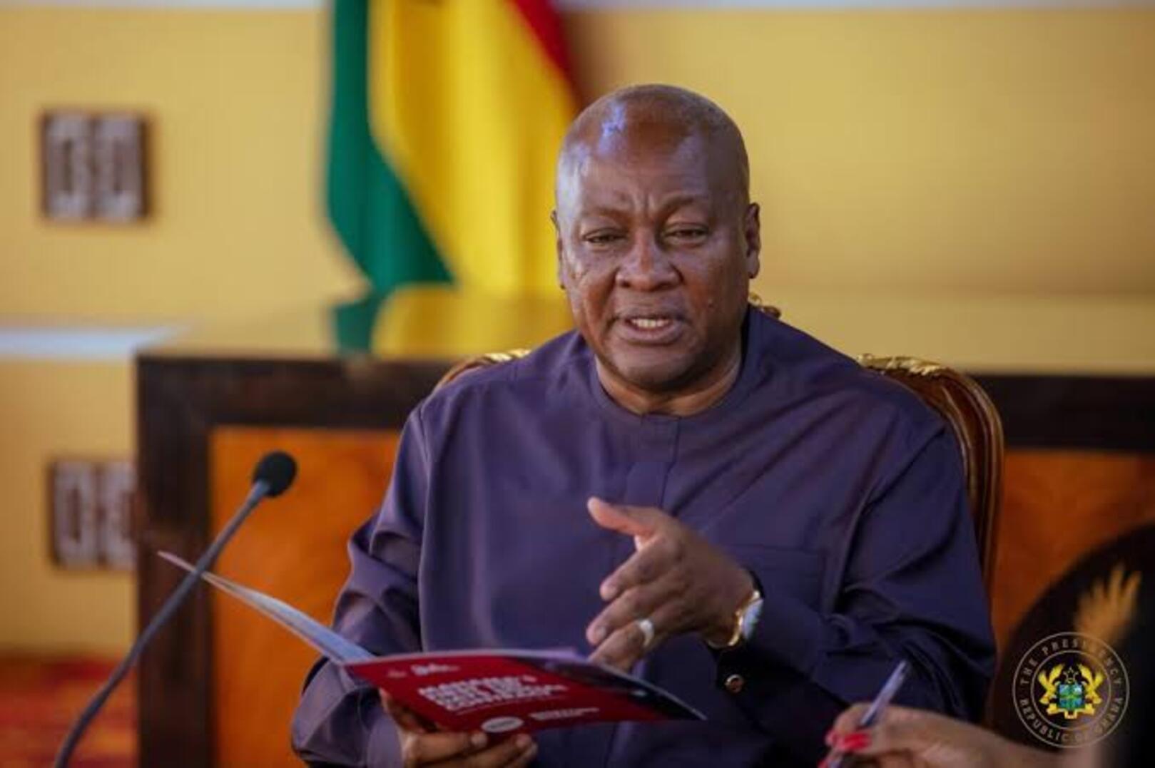 Ghana’s Mahama Announces $10 Billion Investment Plan to Boost Industry and Create Jobs